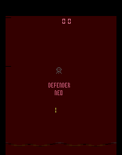 Defender Neo Title Screen